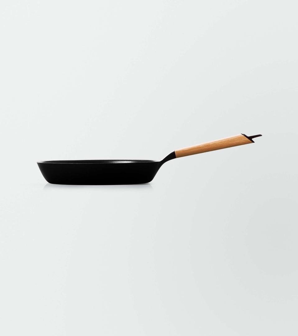 【新品未使用】バーミキュラ フライパン 26cm オーク 浅型　蓋なし