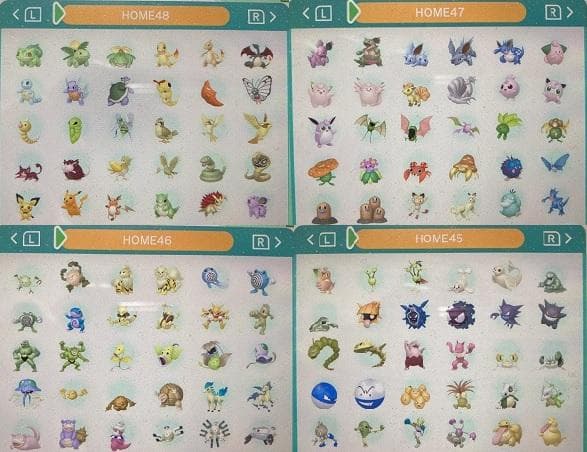 中古　ポケモン　ウルトラムーン　図鑑コンプリート全807種類　色違い全種　育成済