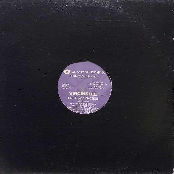 洋楽 HOT LOVE & EMOTION (REMIX) / VIRGINELLE
