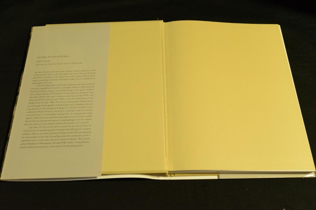 【Sally Mann: The Flesh and the Spirit】新品
