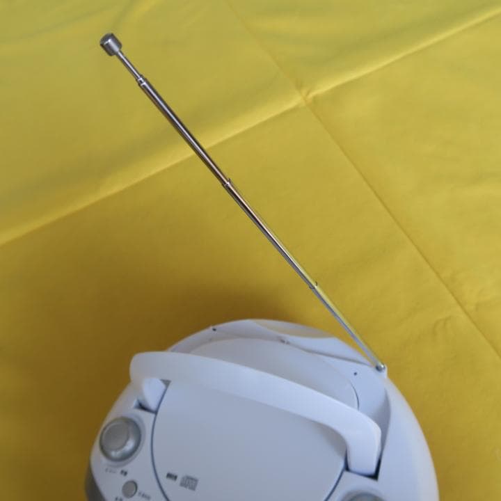 パナソニック ポータブルステレオCDシステム ホワイト RX-DU10-W