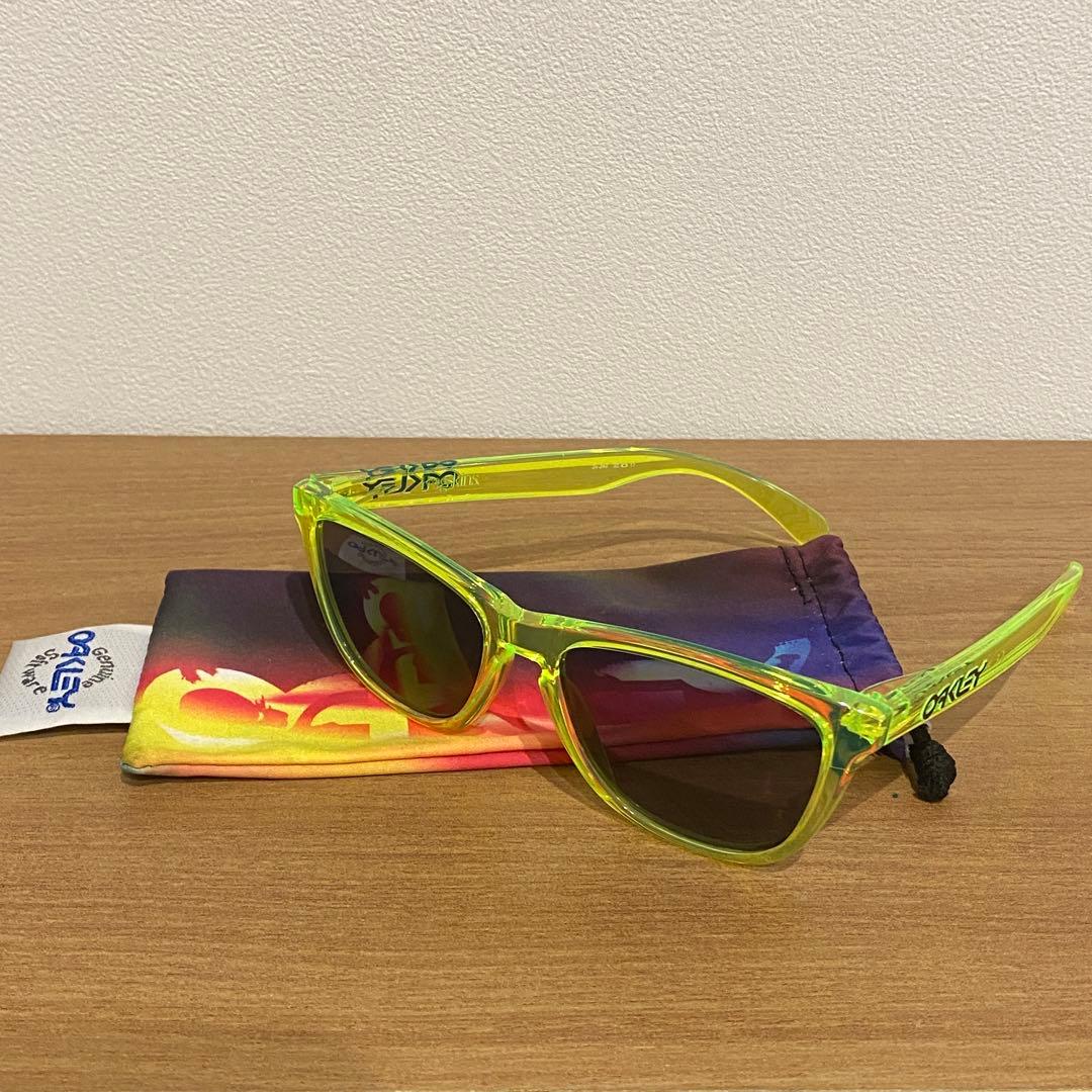 【極美品】OAKLEY フロッグスキン Acid Rain Collection