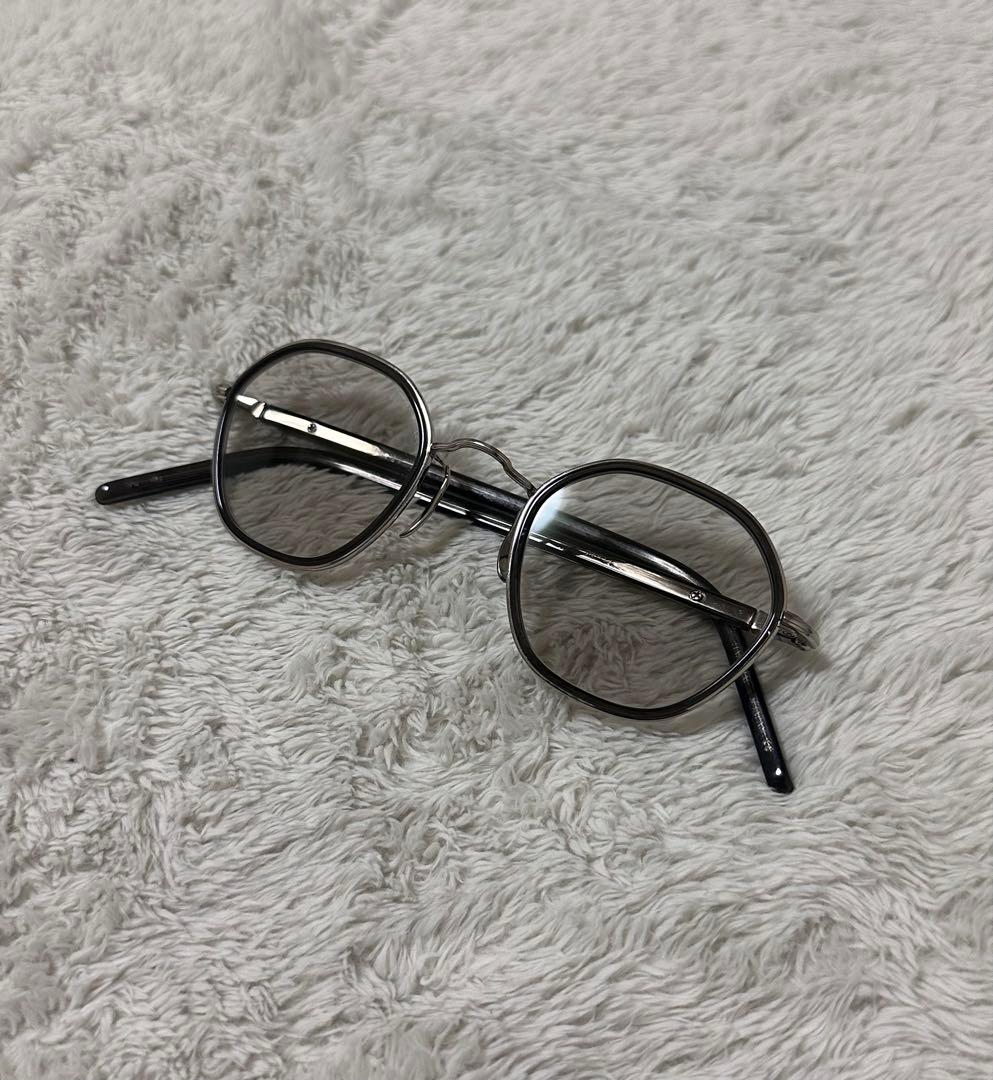 ayame アヤメ メタルフレーム 眼鏡 HEX 46口24ケース付き