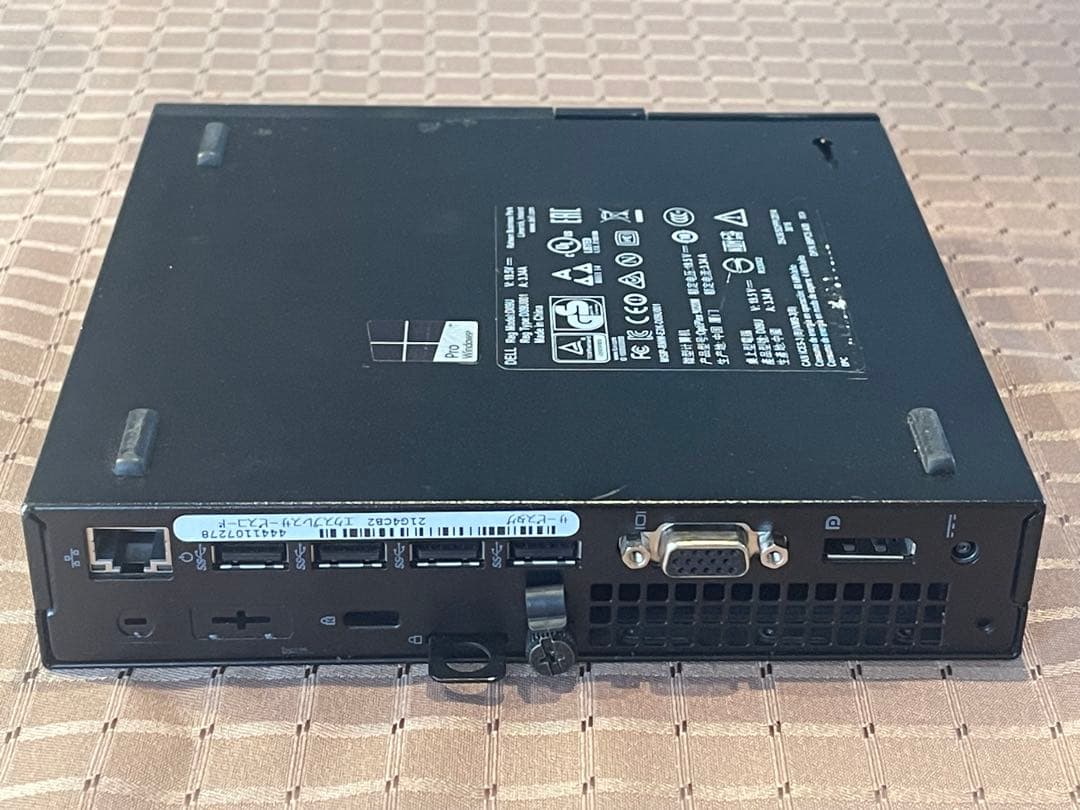 ミニPC OPTIPLEX 3020M i5-4590T/2GHz Win10 Pro