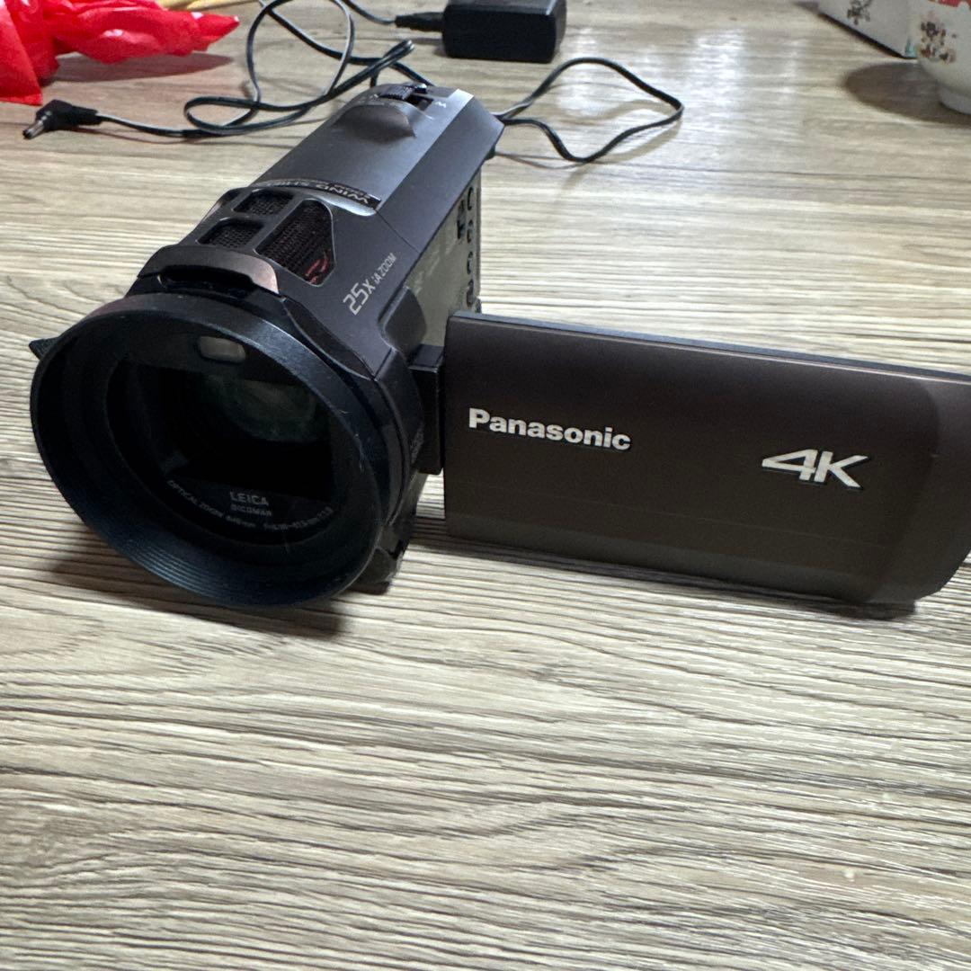 Panasonic 4K ビデオカメラ 25x iA Zoom