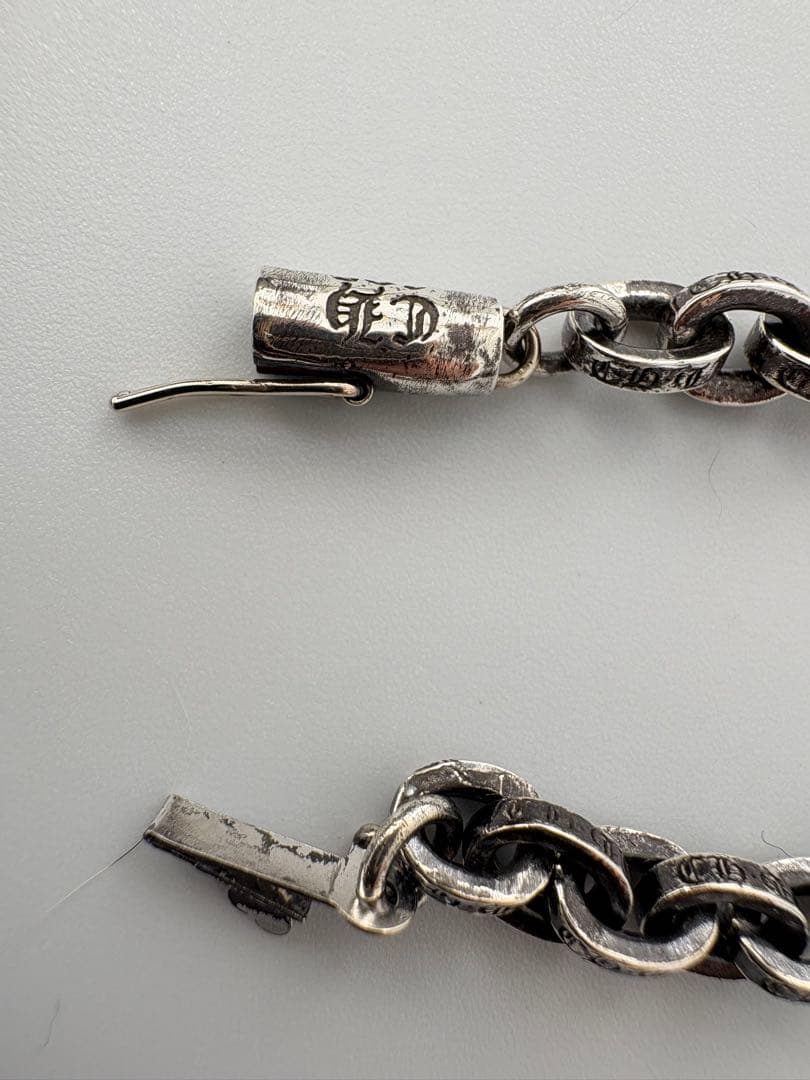 ほぼ新品CHROME HEARTS PAPER CHAIN BRACELET