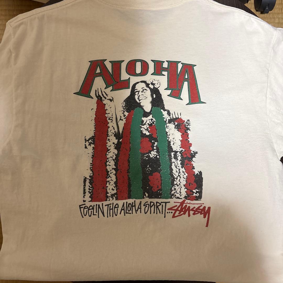 B*y様 80S 90S Stussy old ALOHA Tシャツ L