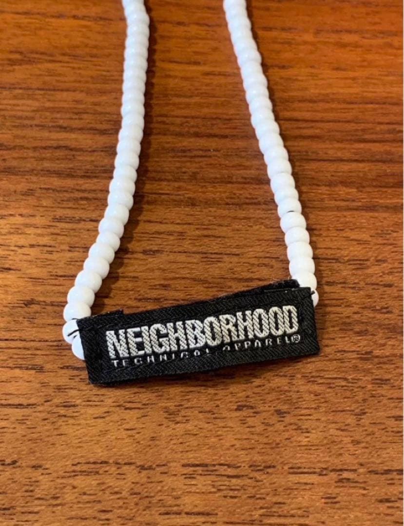 NEIGHBORHOOD ネイバーフッド クロス ビーズ ネックレス 美品