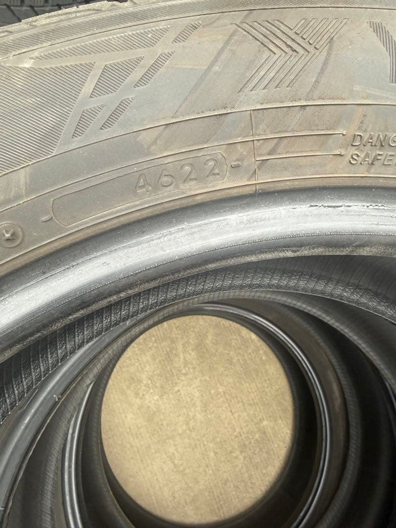 ヨコハマ GEOLANDAR 225/55R18 4本 バリ溝 2022年製