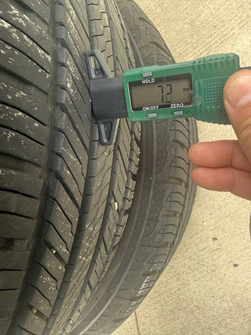 ヨコハマ GEOLANDAR 225/55R18 4本 バリ溝 2022年製