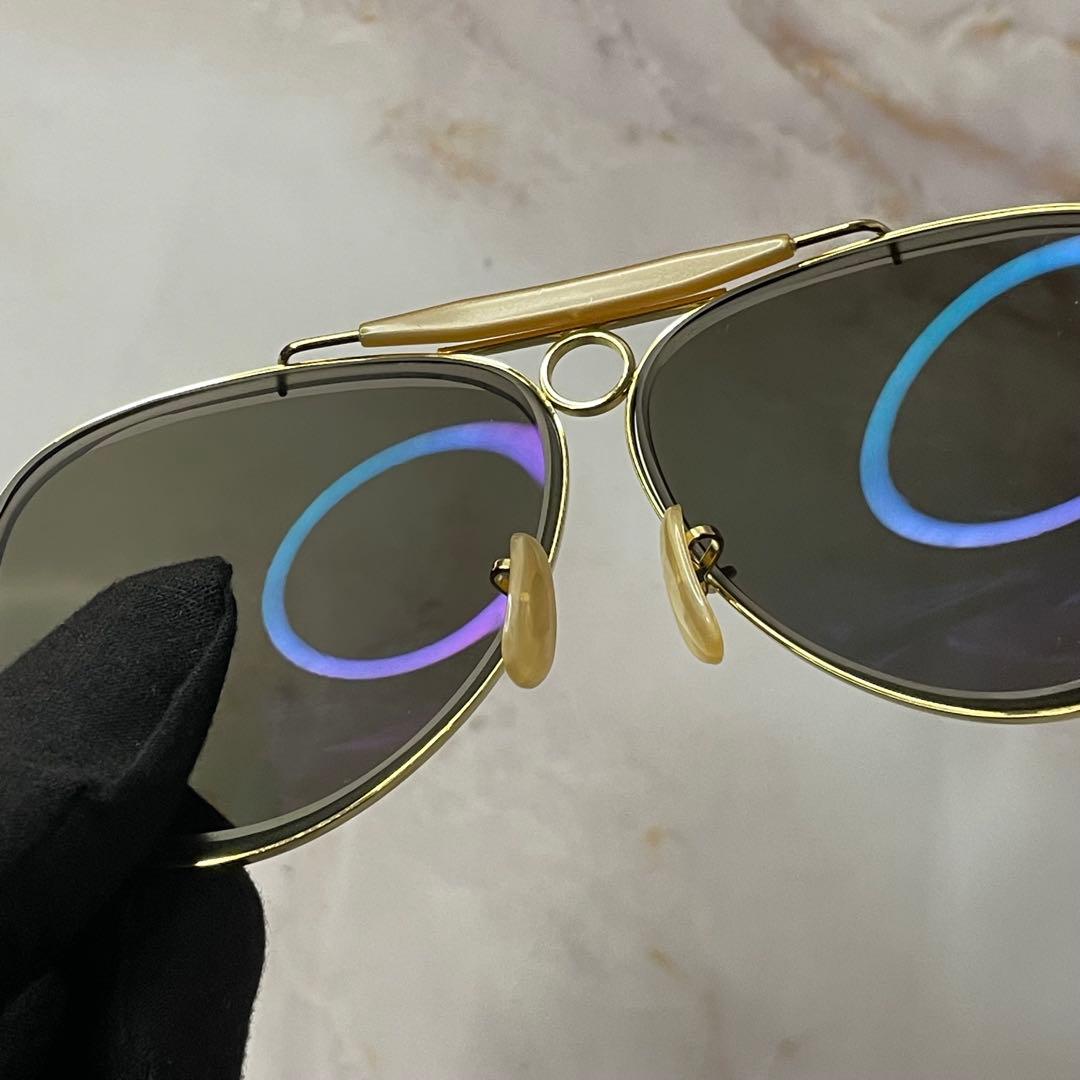 ray ban ティアドロップ y2k パイロット サングラス ケース付き