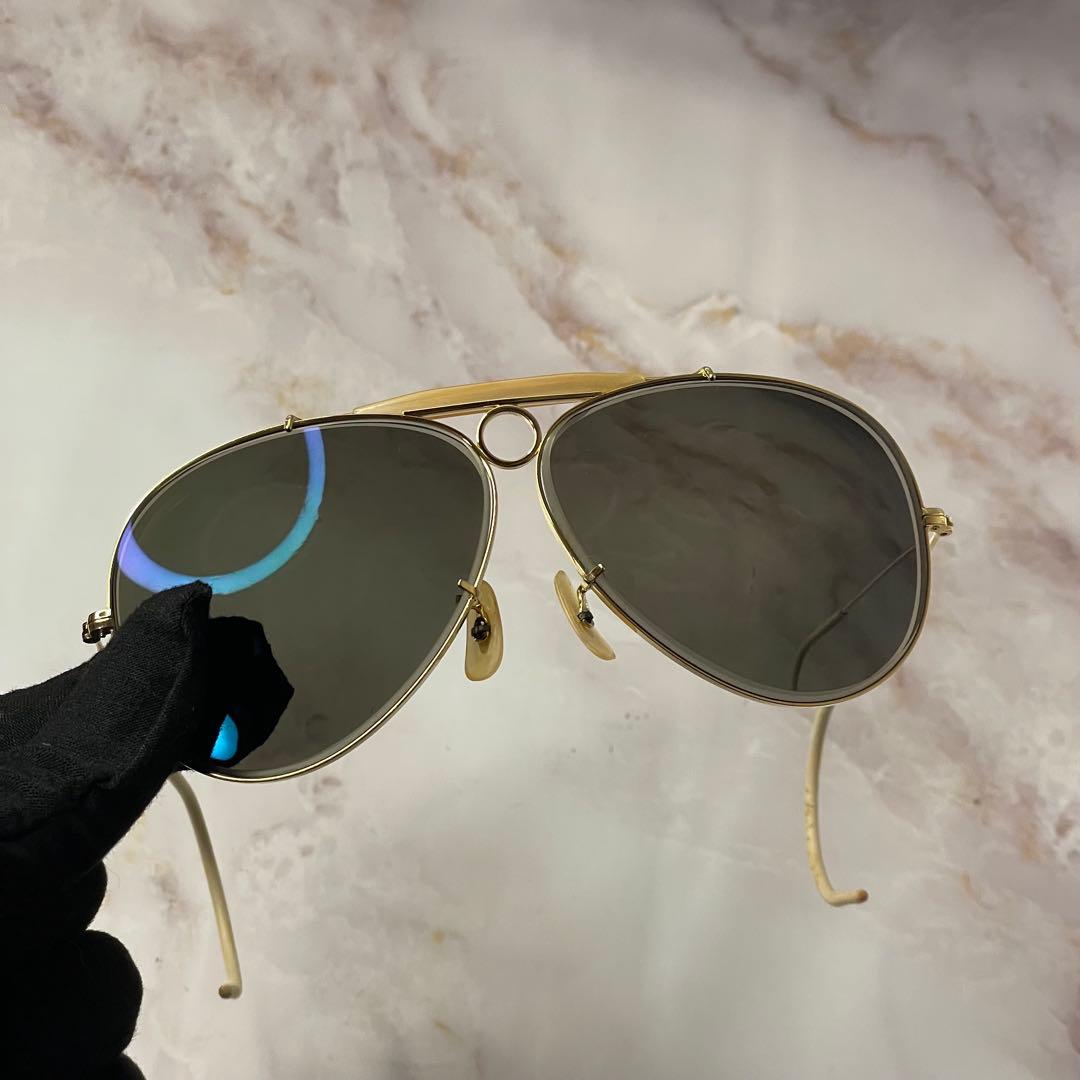 ray ban ティアドロップ y2k パイロット サングラス ケース付き
