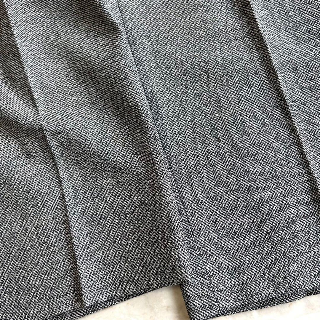 90s BURBERRY バーバリー グレー ダブル ウール セットアップスーツ