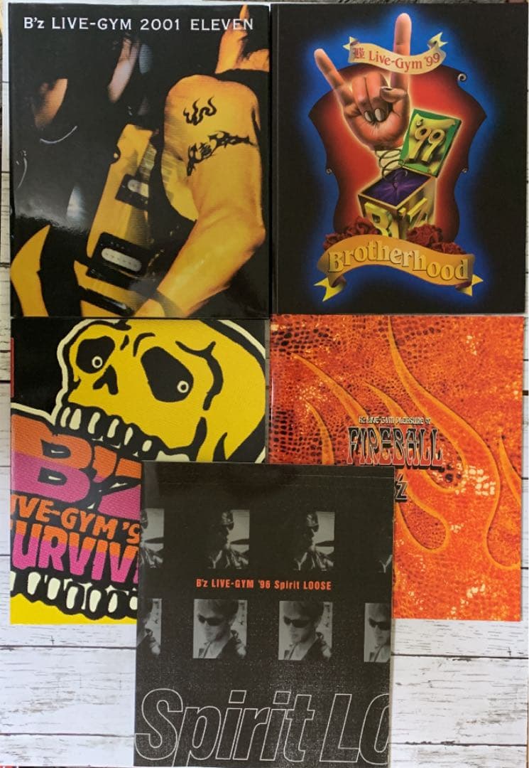 B'z  ツアーパンフ・グッズ　他