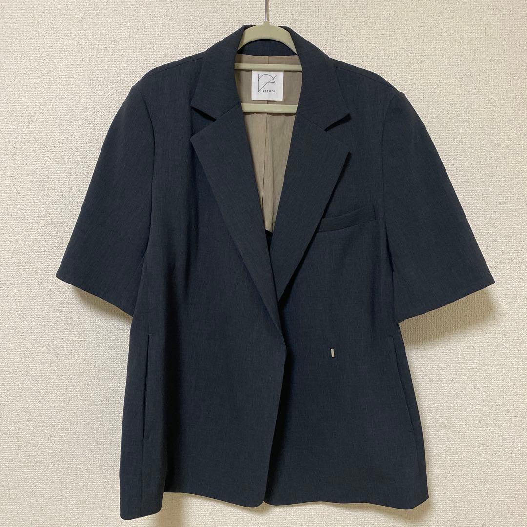 crewre ハーフスリーブボクシージャケット size1