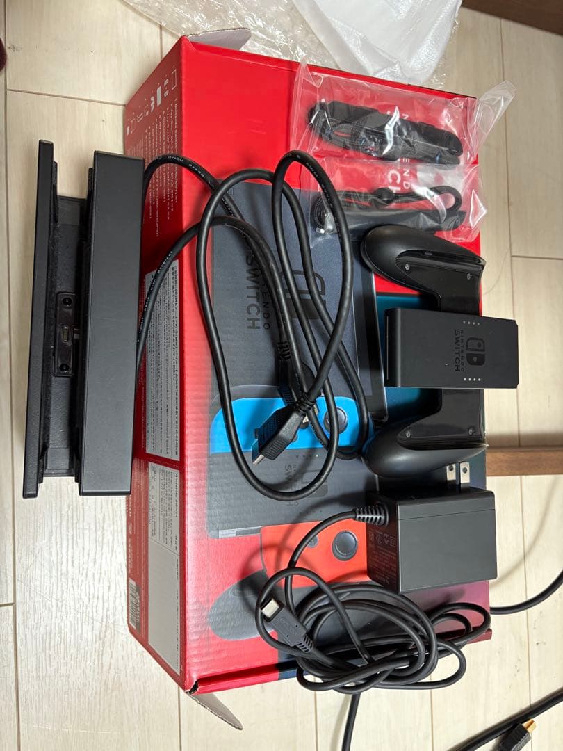 バッテリー強化版 Nintendo Switch ネオンブルーネオンレッド 本体