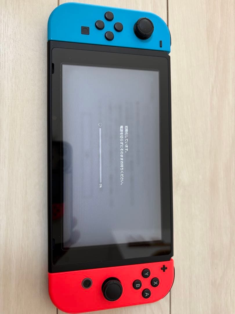 バッテリー強化版 Nintendo Switch ネオンブルーネオンレッド 本体