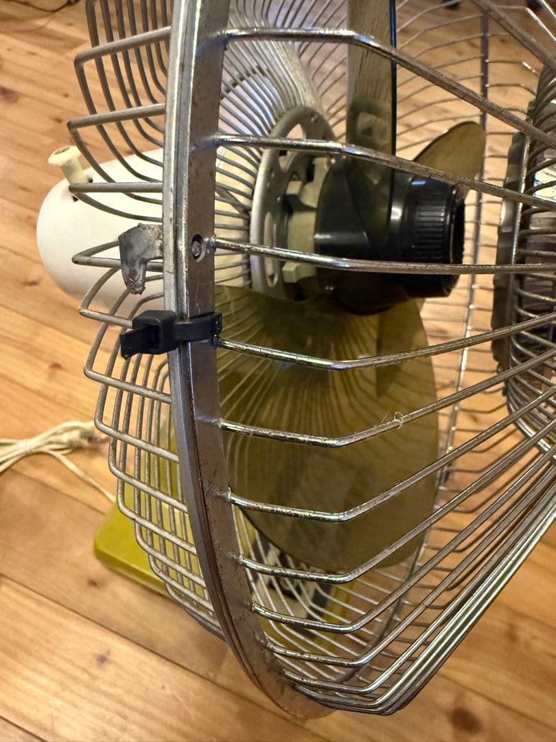 【美品】実働品 日立 扇風機D-32SE 昭和レトロ HITACHI