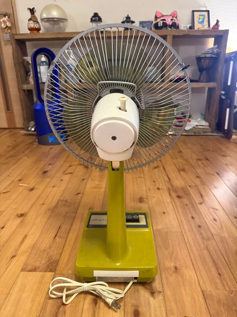 【美品】実働品 日立 扇風機D-32SE 昭和レトロ HITACHI