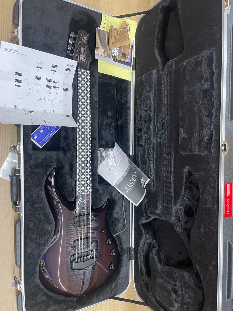 激杢目、激鳴Music Man Majesty6 BLACK KNIGHT