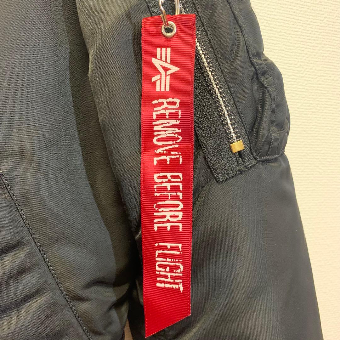 【極美品✨】ALPHA INDUSTRIES MA-1 フライトジャケット 黒
