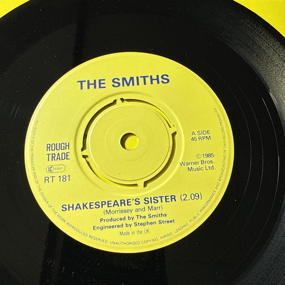 The Smiths - Shakespeare's Sister ☆７″