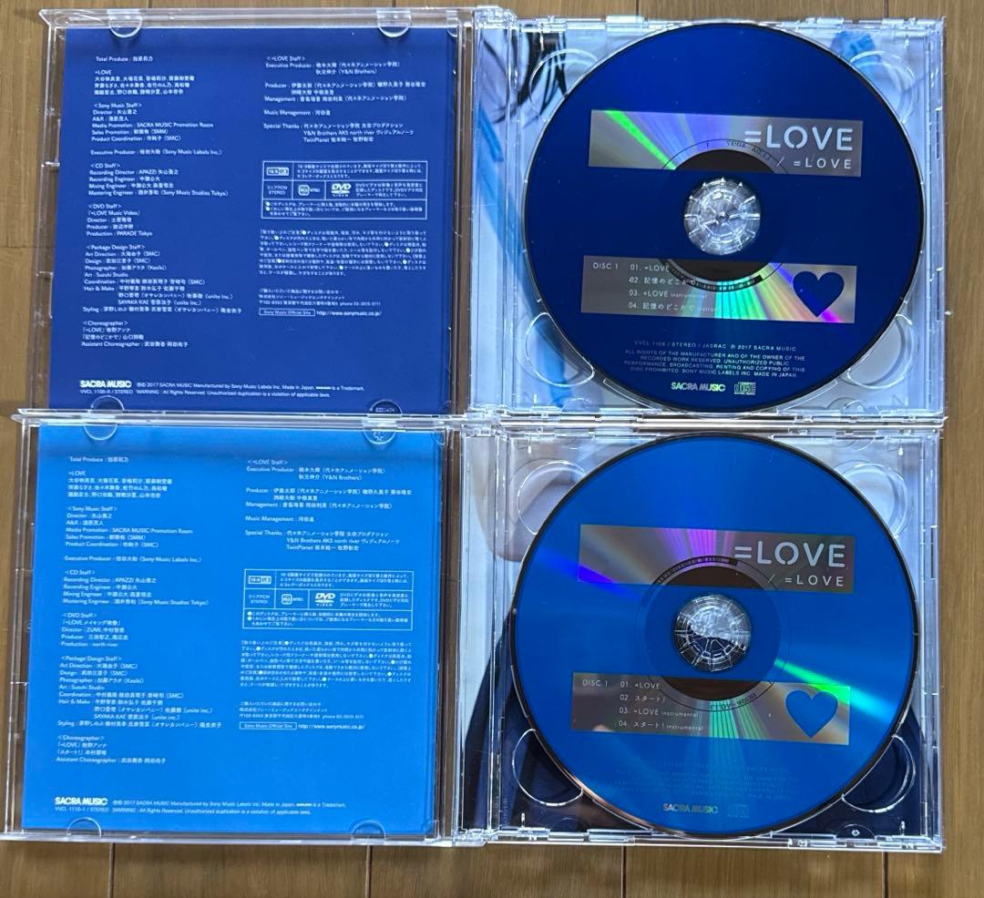 ＝LOVE イコラブ　初期　CD DVD 初回限定盤　16枚　まとめ売り
