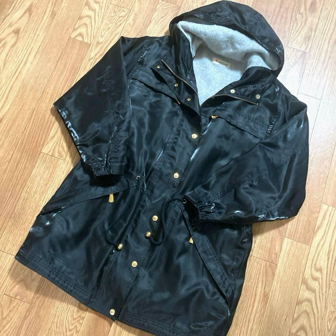 ☆アンドレルチアーノ ☆モッズコート アウター黒