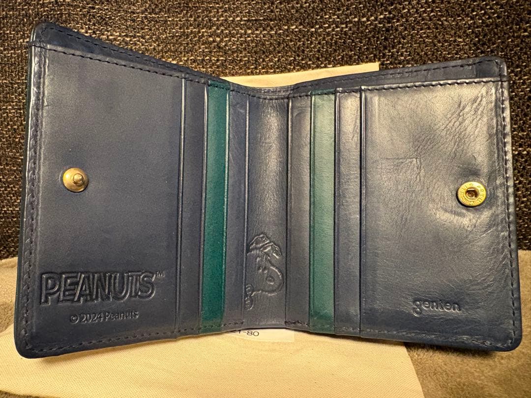genten PEANUTS スヌーピー コラボ 財布