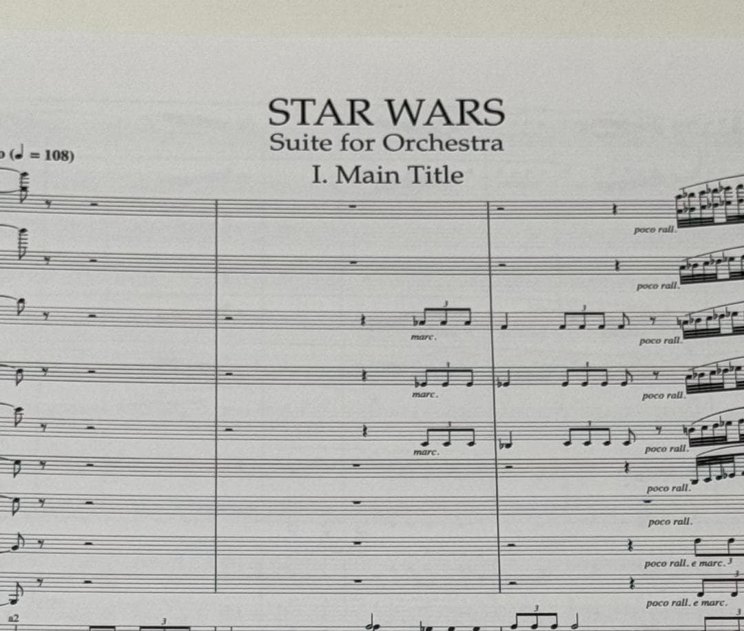 スターウォーズスコア STAR WARS Suite for Orchestra