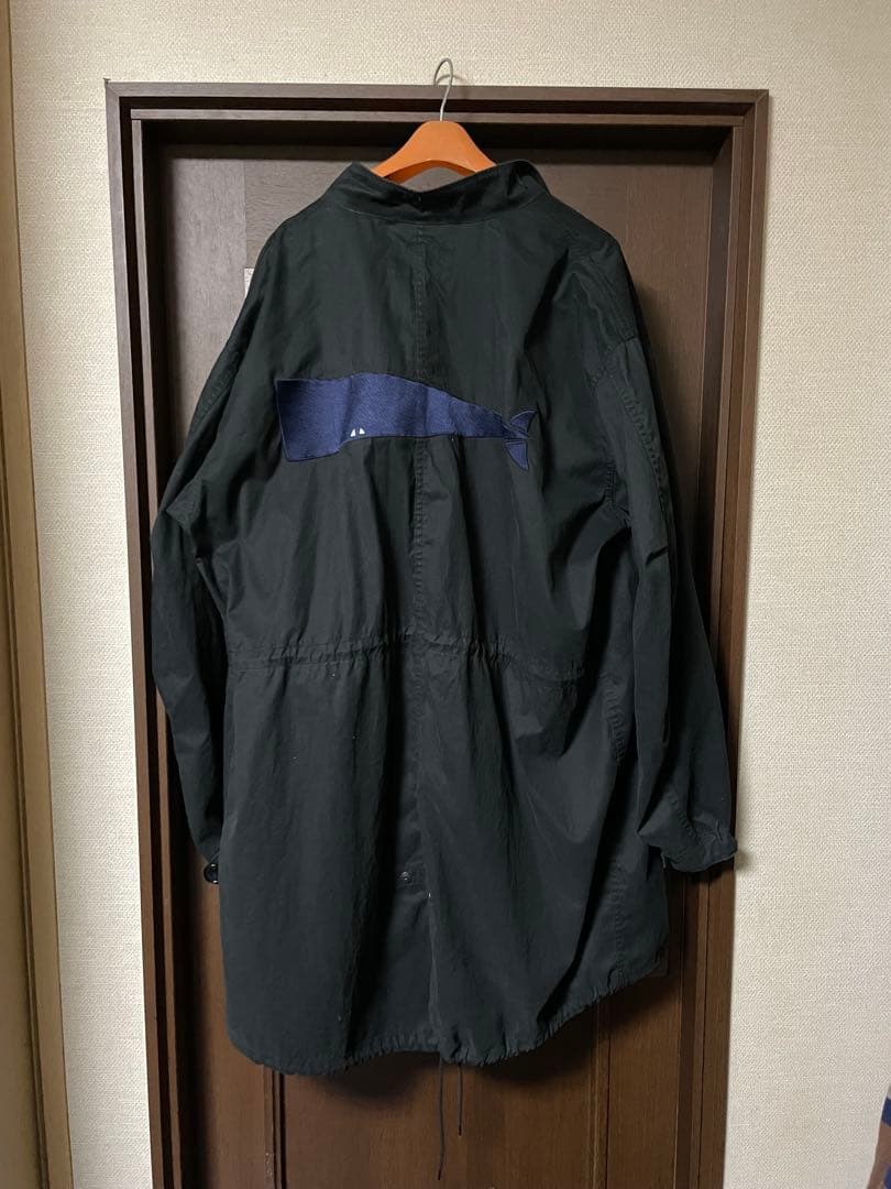 24aw descendant D-65 COAT 2 m 黒　コート