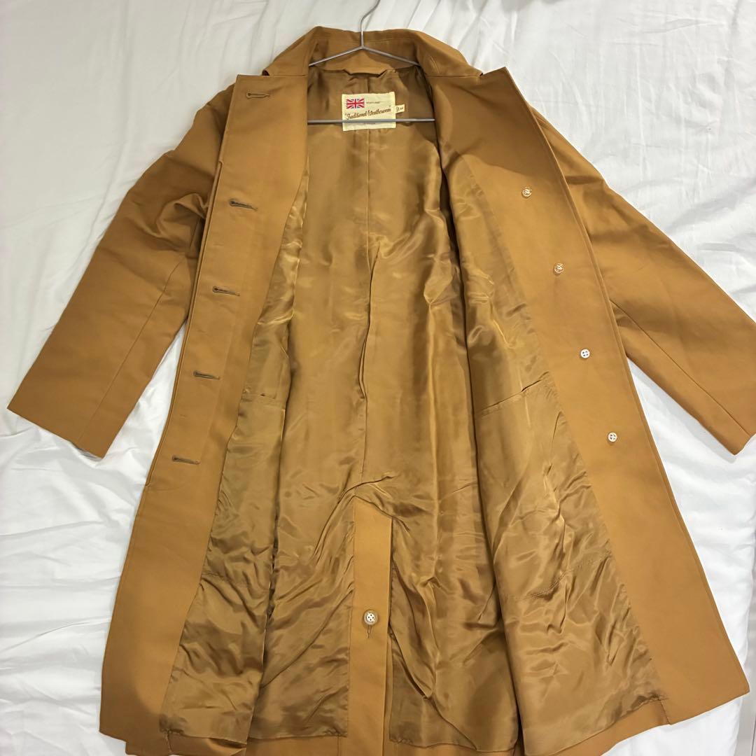 【美品】Traditional Weatherwearステンカラーコート（撥水）