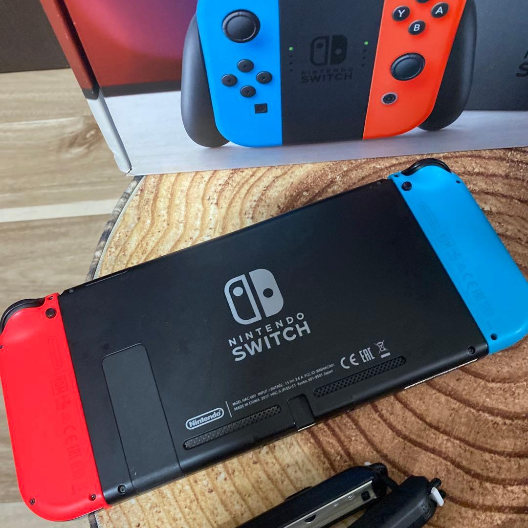 Nintendo Switch ニンテンドースイッチ本体　ネオン ④