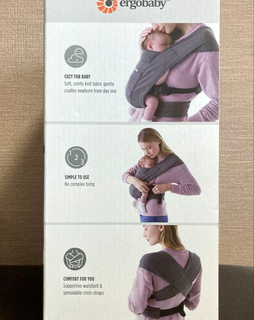 【極美品】エルゴベビー　エンブレース　 ブラック　抱っこ紐