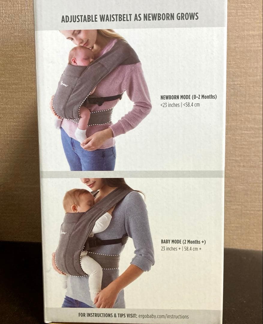 【極美品】エルゴベビー　エンブレース　 ブラック　抱っこ紐