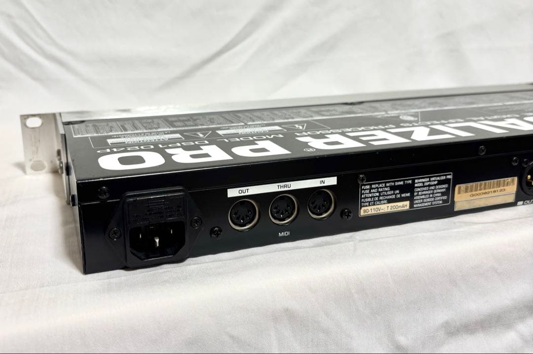 BEHRINGER マルチエフェクター DSP1024P