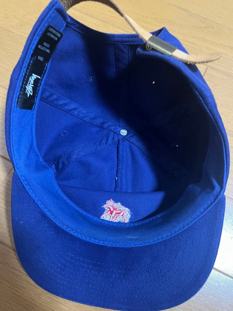 ぬ*い様 希少 stussy ラスタライオン キャップ