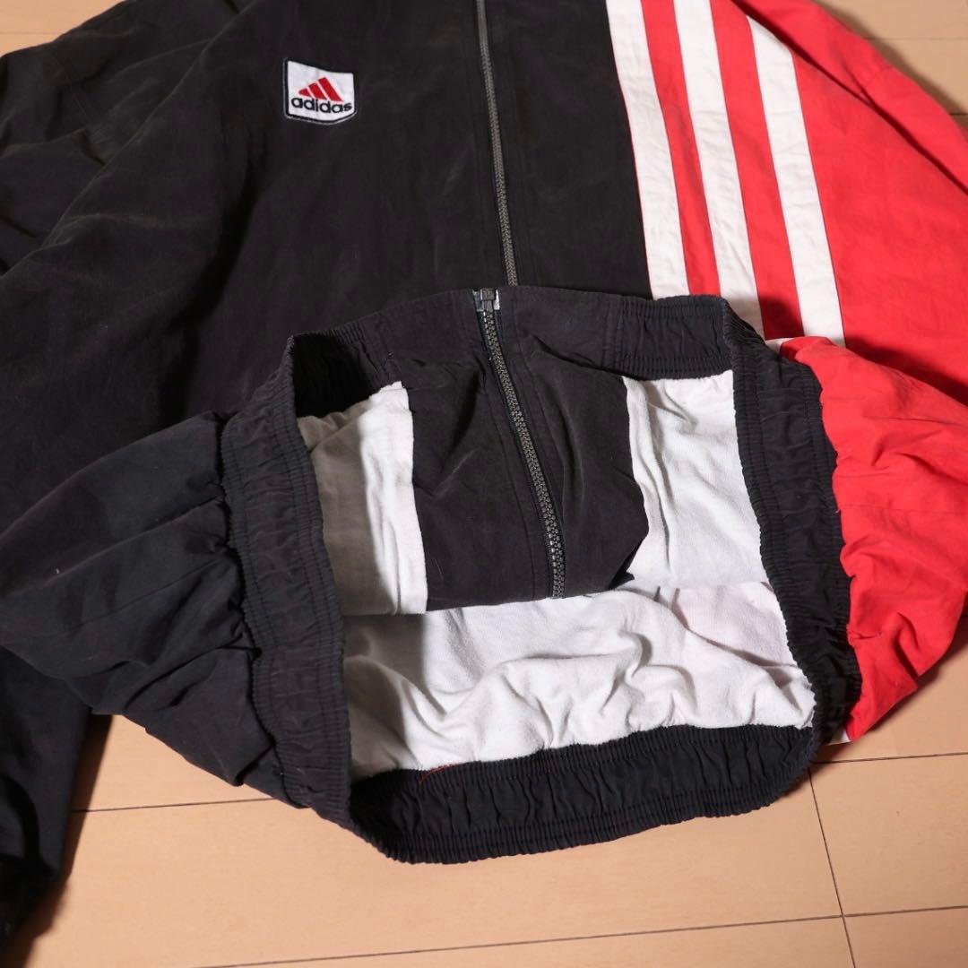 タ*シ様 80s ヴィンテージadidas 万国旗タグ ブルゾン 三本ライン X