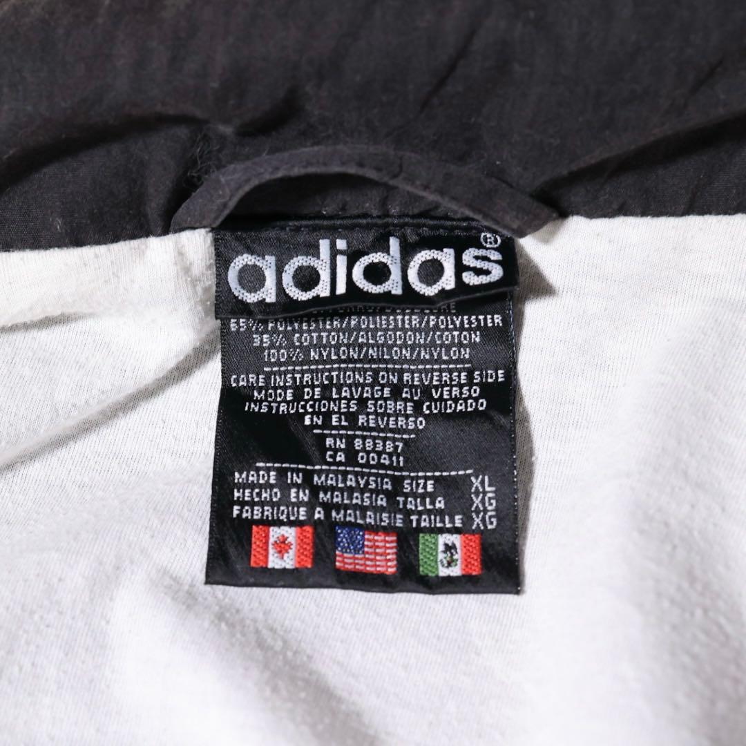タ*シ様 80s ヴィンテージadidas 万国旗タグ ブルゾン 三本ライン X