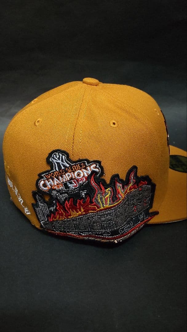 NewEra 59FIFTYxNZMU コラボキャップNYヤンキース3/8カーキ