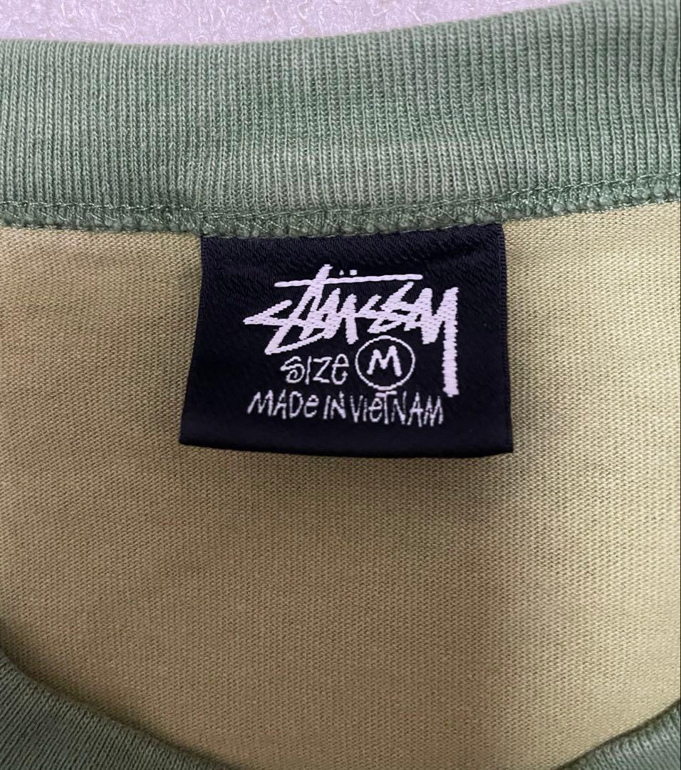 stussy script camo 迷彩柄 Tシャツ