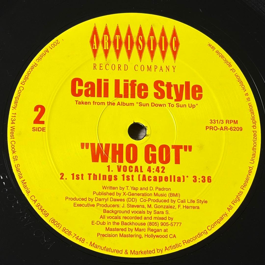Cali Life Style Fingazz G-RAP G-LUV チカーノ