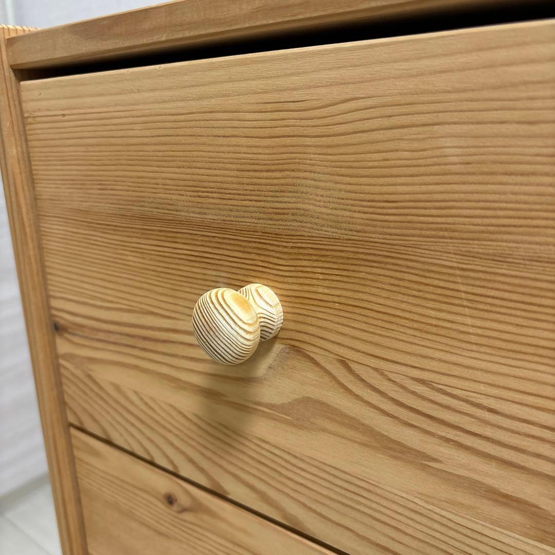 IKEA チェスト　パイン材　3段チェスト