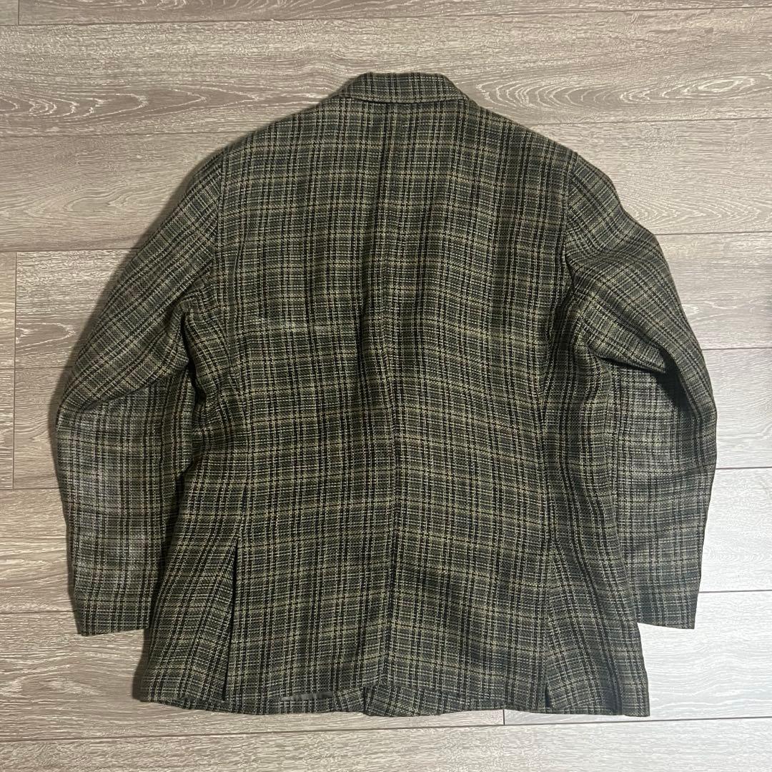 BEAMS PLUS メッシュチェック ダブルブレステッドジャケット