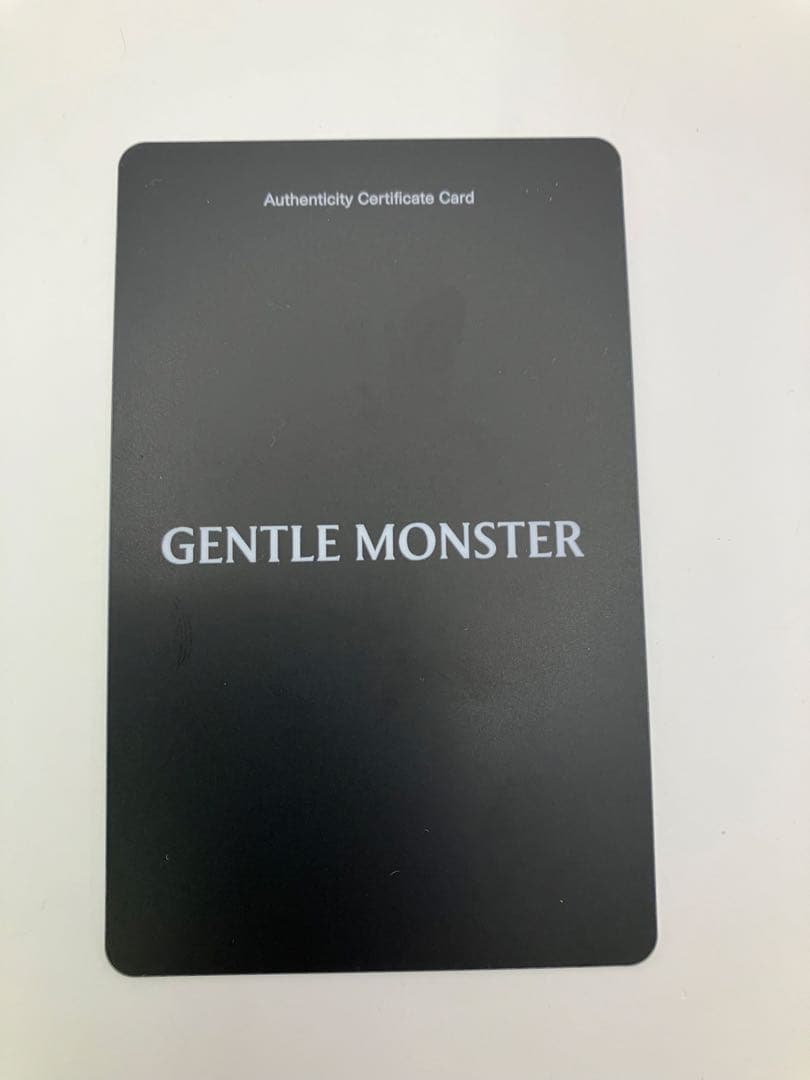 美品GENTLE MONSTER シルバーサングラス