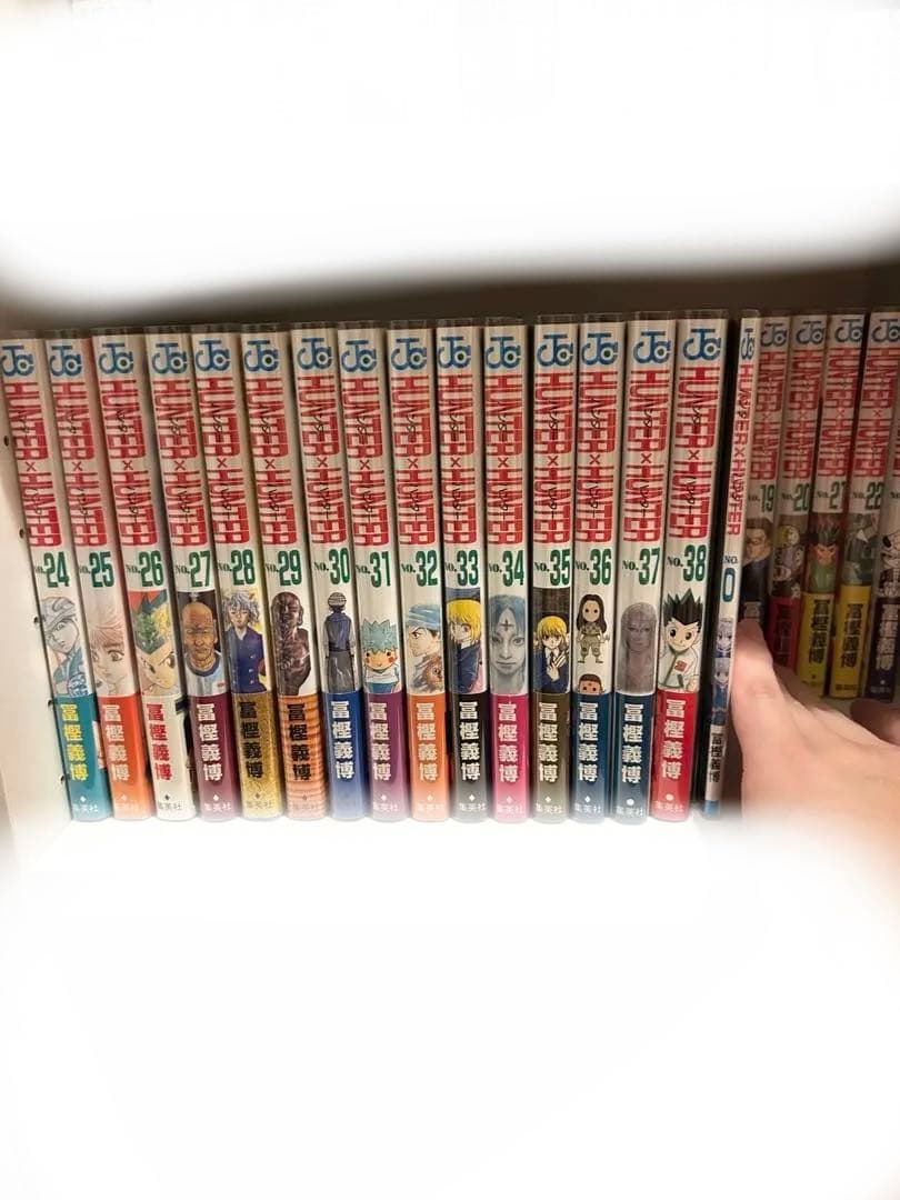 HUNTER×HUNTER 全巻　初版　帯付き　チラシ完備