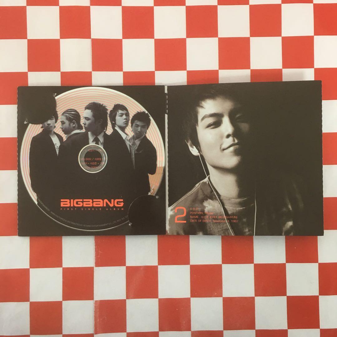【SP10599】BIGBANG 01 FIRST SINGLE ALBUM