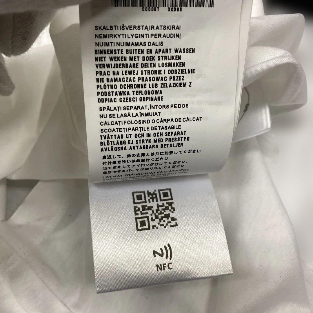 正規品✨PRADA プラダ ポーチ付 ジャージーTシャツ 白 XS ユニセックス