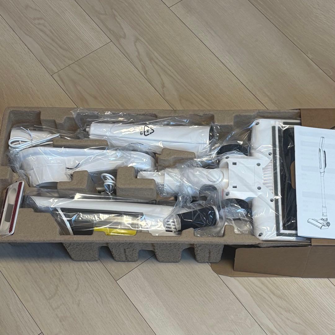 55KPa 掃除機 コードレス 超強力吸引&自立式&LEDライト サイクロン