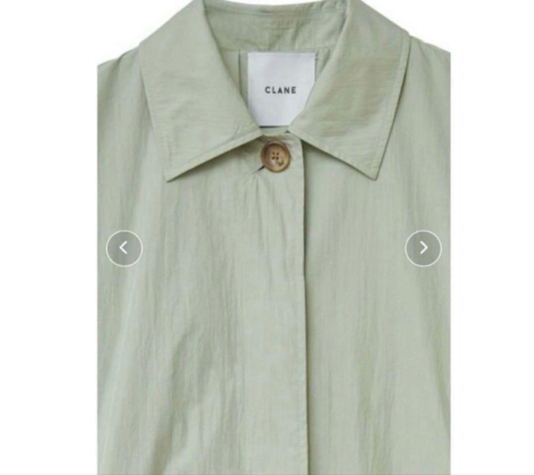 ジャケット・アウター CLANE BACK FRILL SINGLE COAT